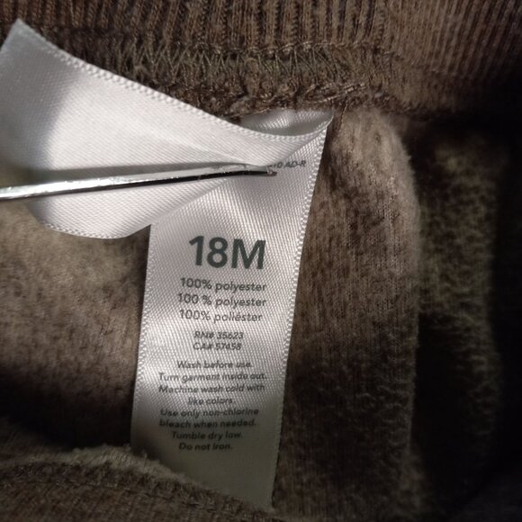 Just One You By Carters 18M Brown Polyester Baby Pants - Picture 5 of 5